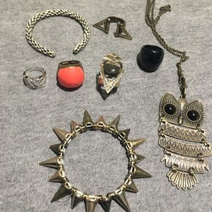 tilly’s, forever 21 jewelry